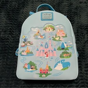 NWOT Disneyland 65th Anniversary Loungefly Backpack